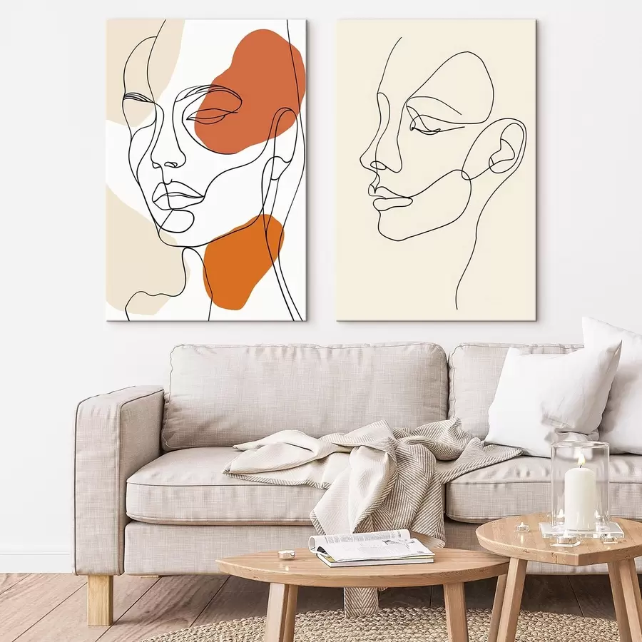 Glezna Abstraktas sejas, mūsdienu minimālisms m30270