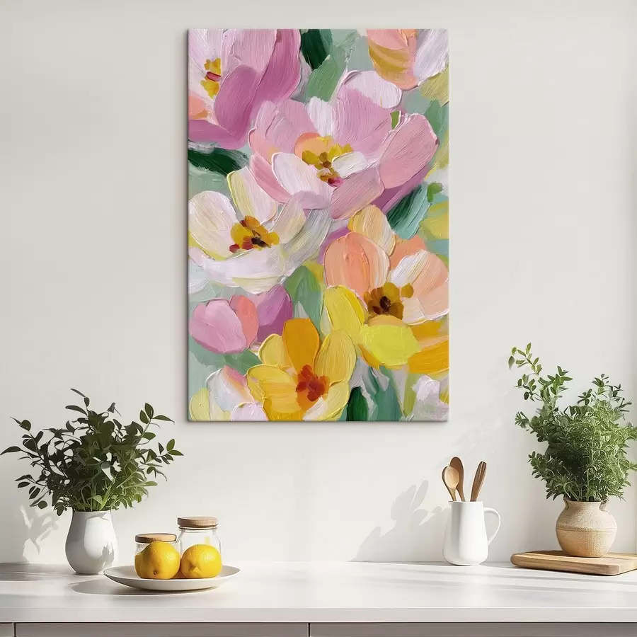 Glezna Spilgtas puķes s48647