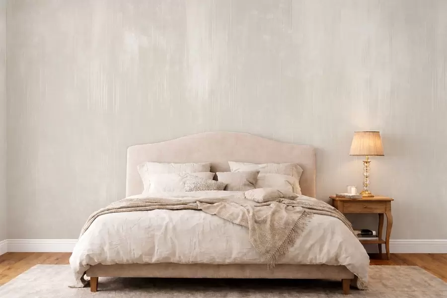 Fototapetes Gaiši smilškrāsas fons ar vieglu vertikālu faktūru w05121