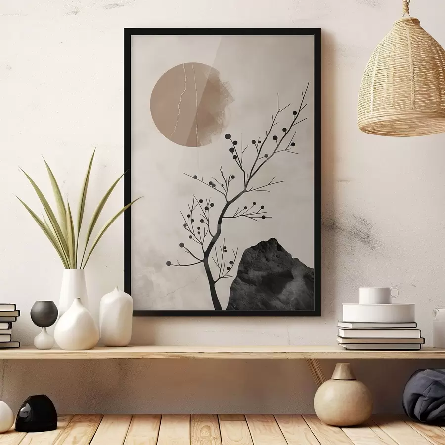 Fototapetes Japāņu stils, miers un līdzsvars f48631