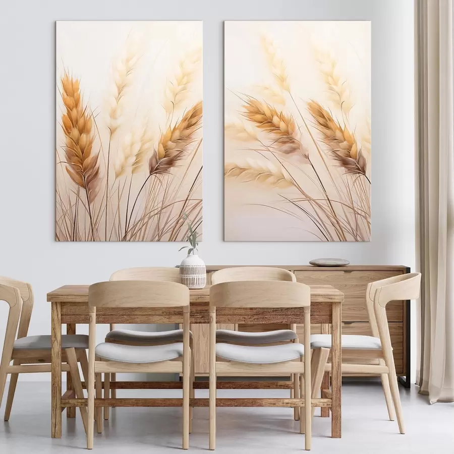 Glezna zāles, siltie toņi m30283