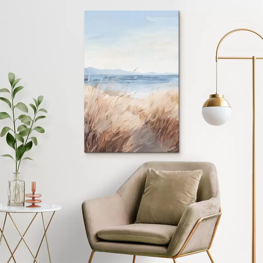 Glezna Glezna, kurā attēlota piekrastes ainava s48678