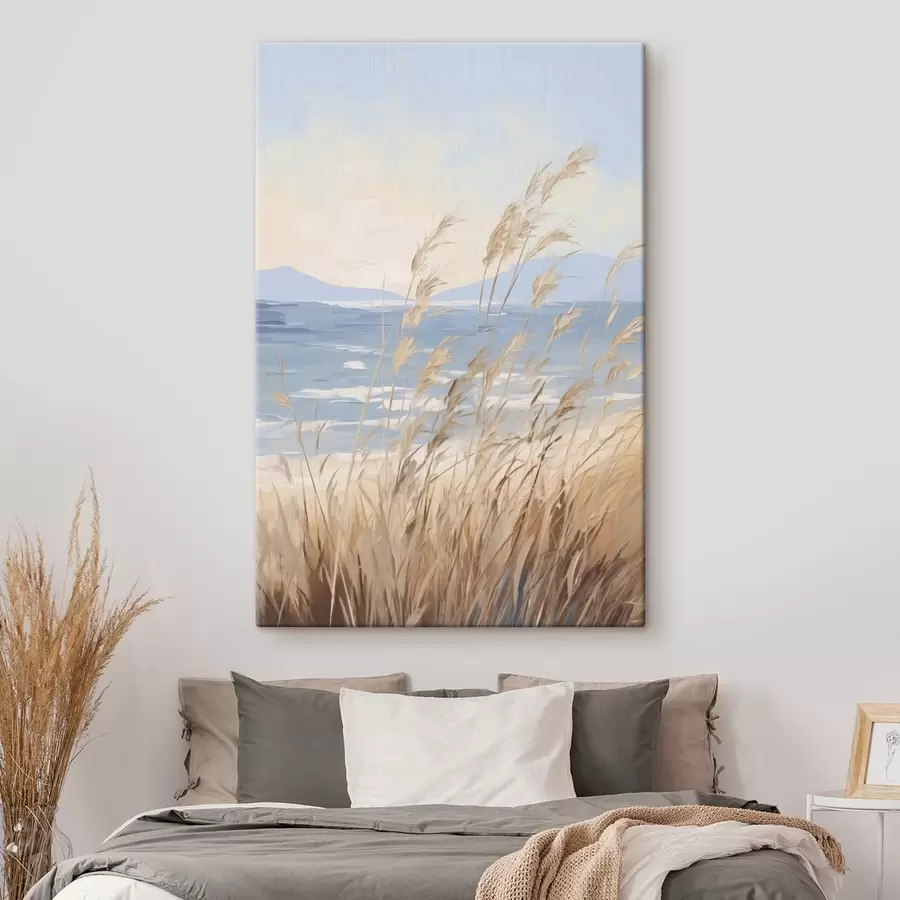 Glezna Glezna, kurā attēlota piekrastes ainava s48679