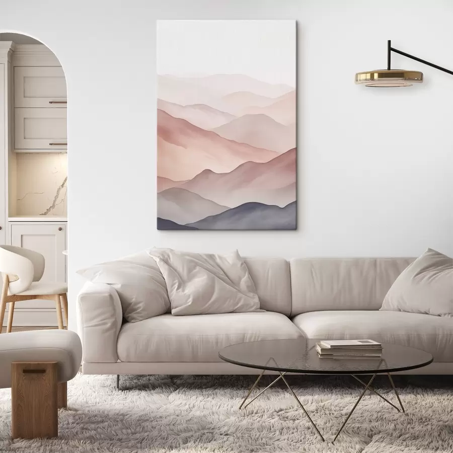 Glezna Kalnu ainava s48681