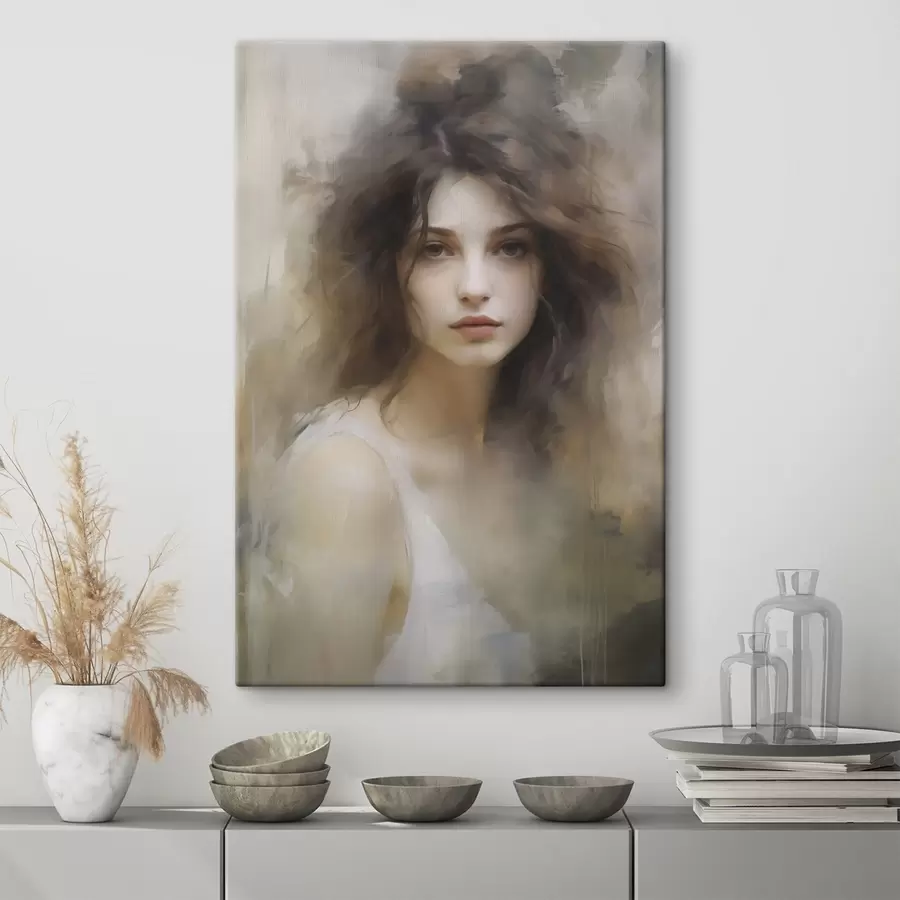 Glezna Meitenes imitācijas glezna s48683