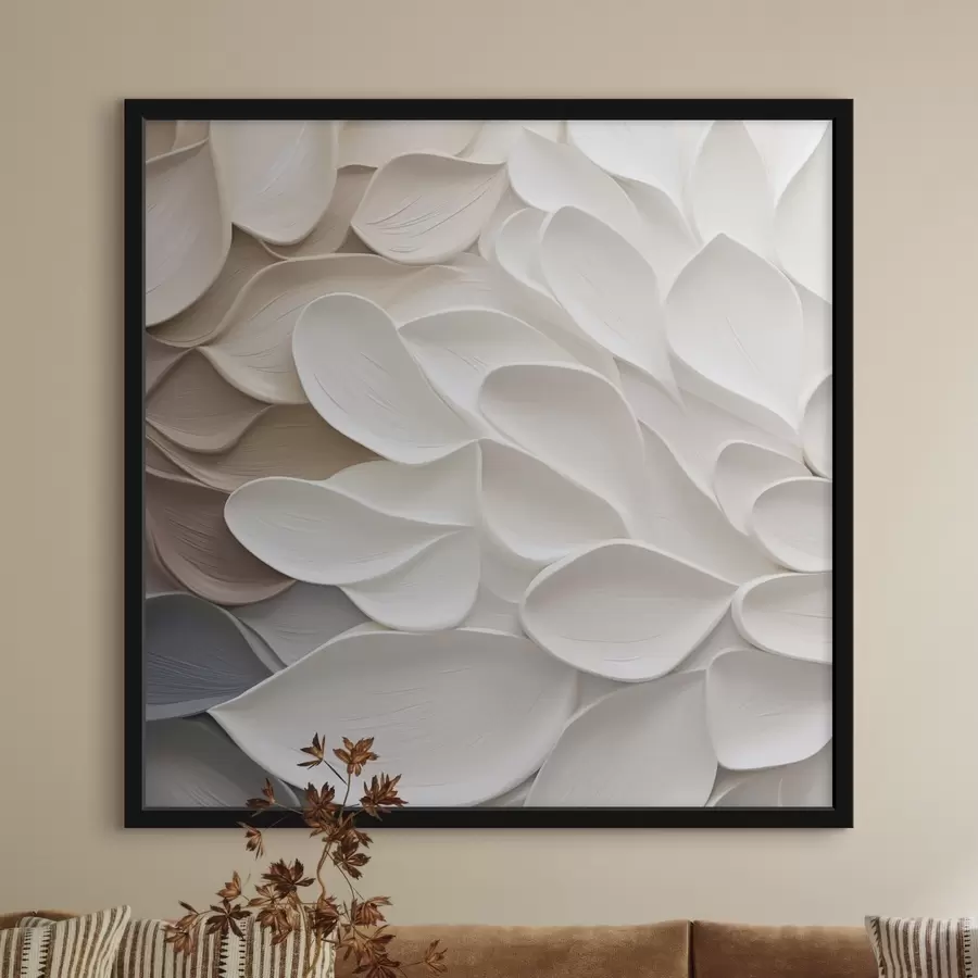 Fototapetes Glezniecības stila ziedlapu imitācija f48676