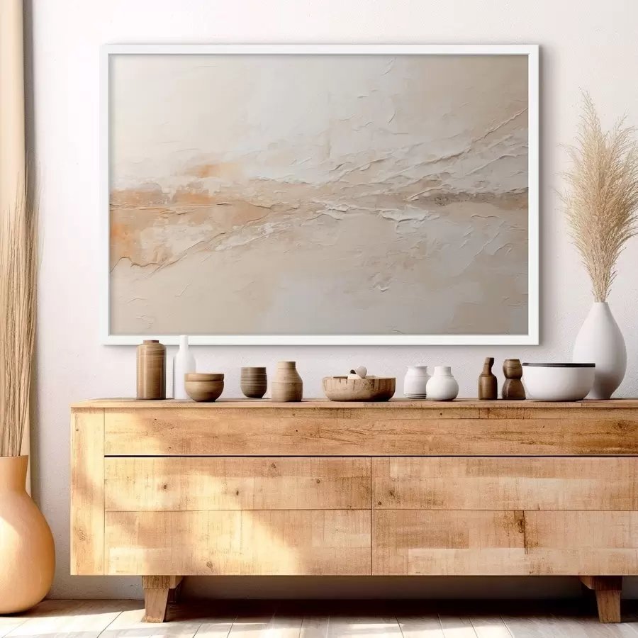 Fototapetes Abstrakta faktūra ar siltu smilškrāsas toņu akcentiem f48625