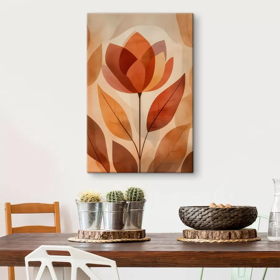 Glezna Boho ziedi s48712