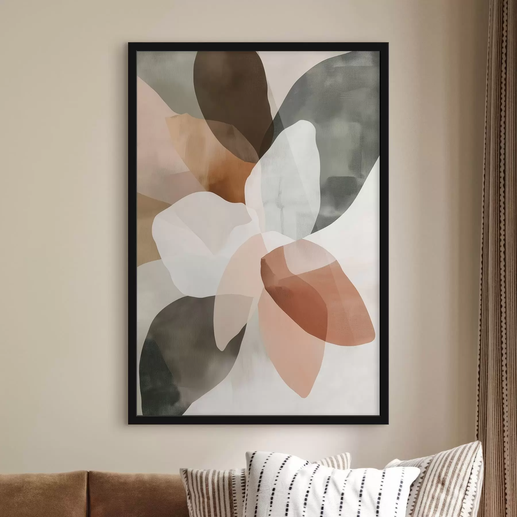 Fototapetes Abstrakti ziedi f48714