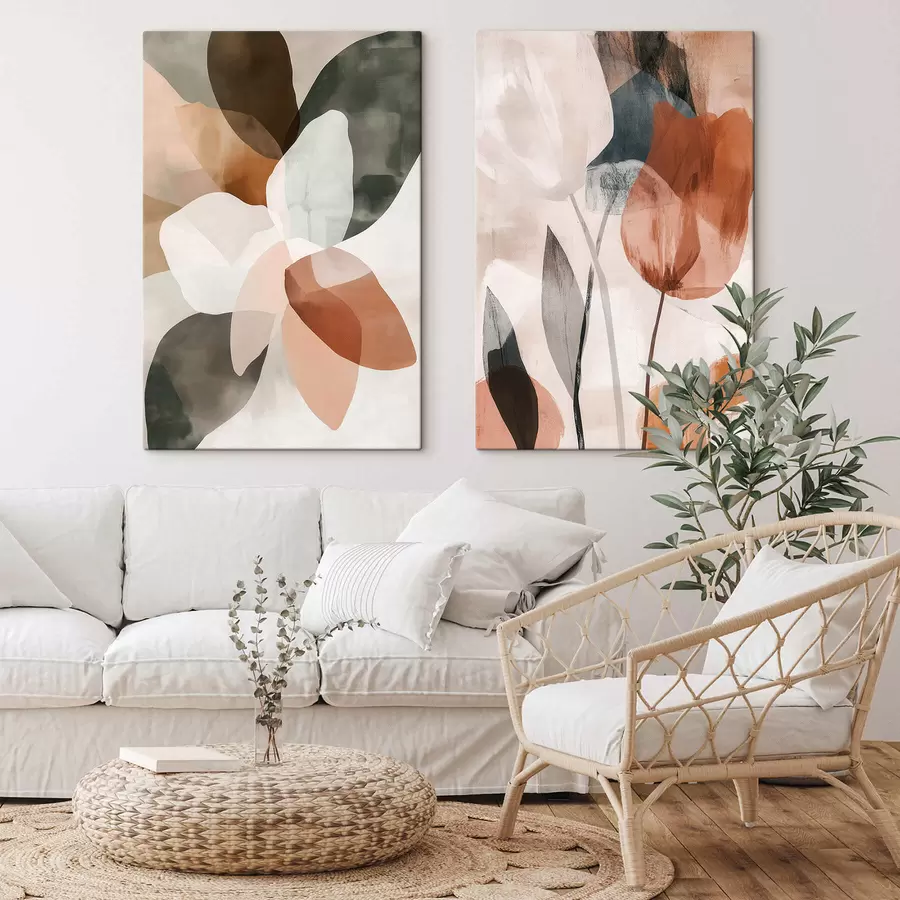 Fototapetes Abstrakti ziedi m30309