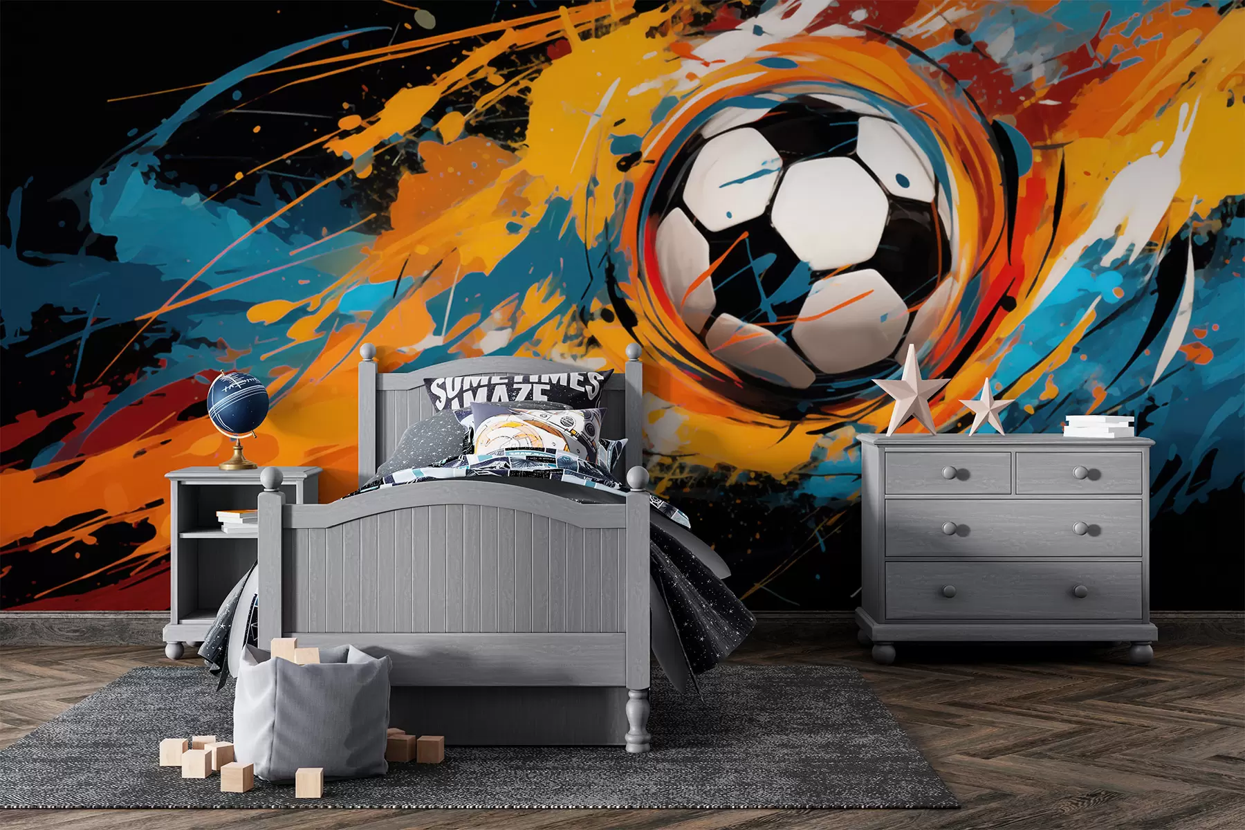 Fototapetes Futbola bumba w05460