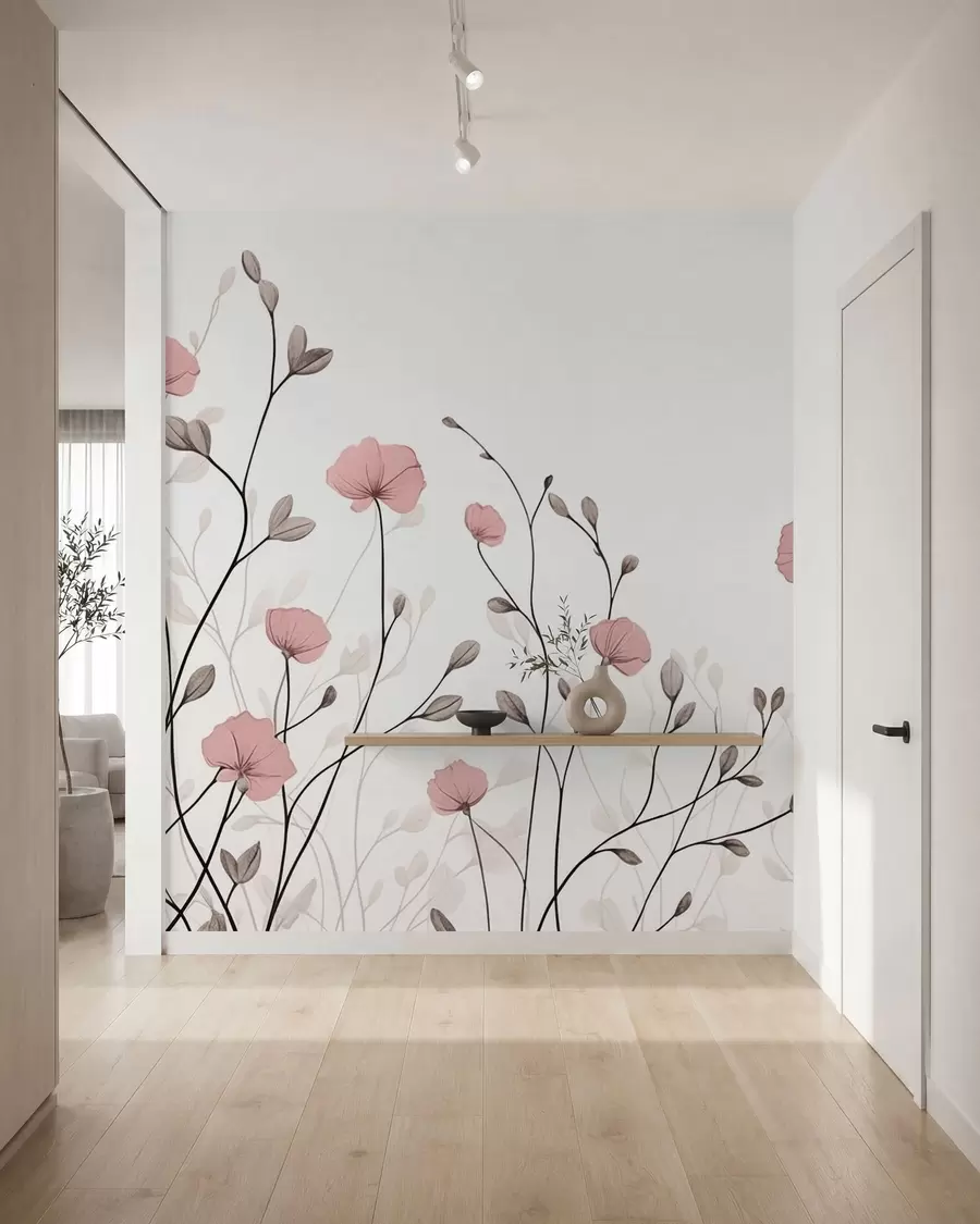 Fototapetes Savvaļas ziedi w05485