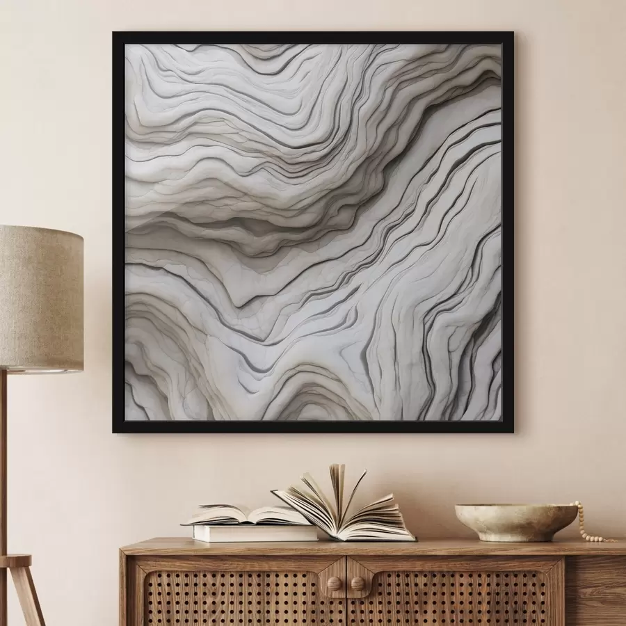 Fototapetes Abstrakts darbs ar gludām līnijām f48769