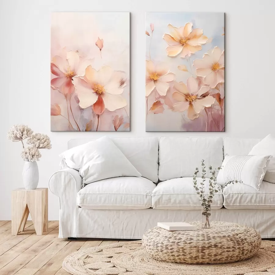 Glezna Maigi, delikāti ziedi m30379