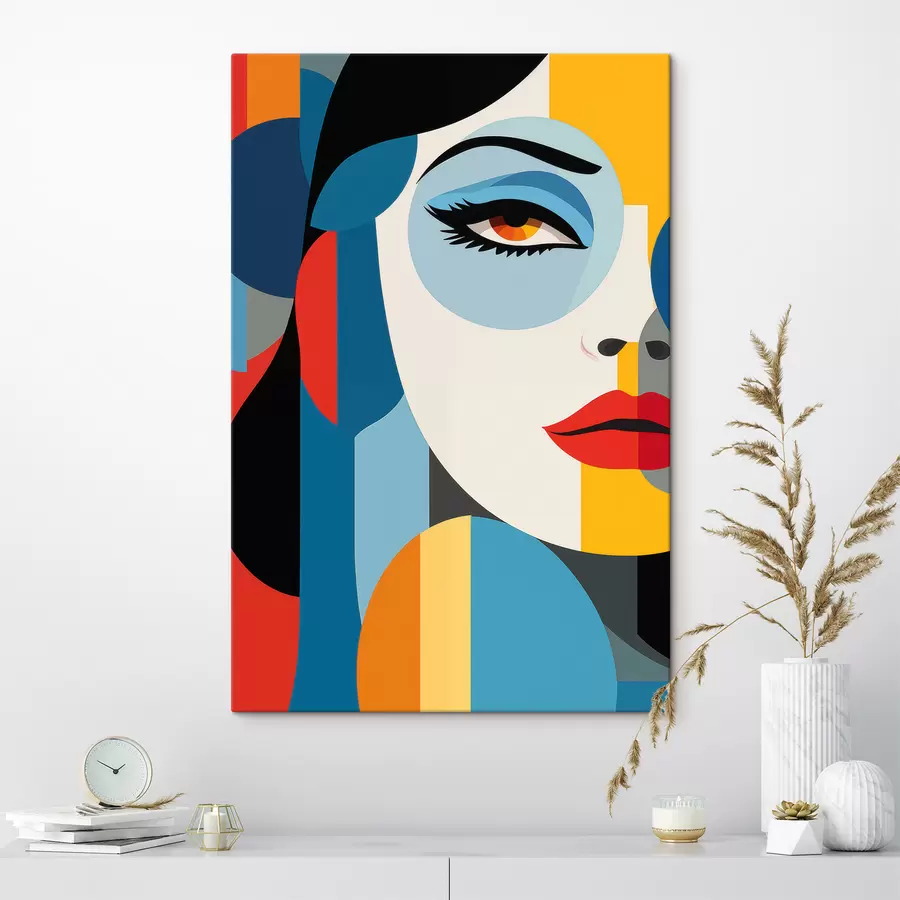 Glezna Abstraktais portrets s48949