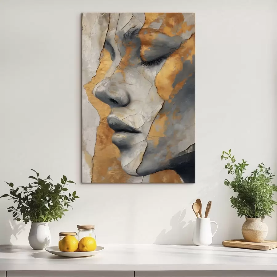 Glezna Sejas abstraktā portreta s48951