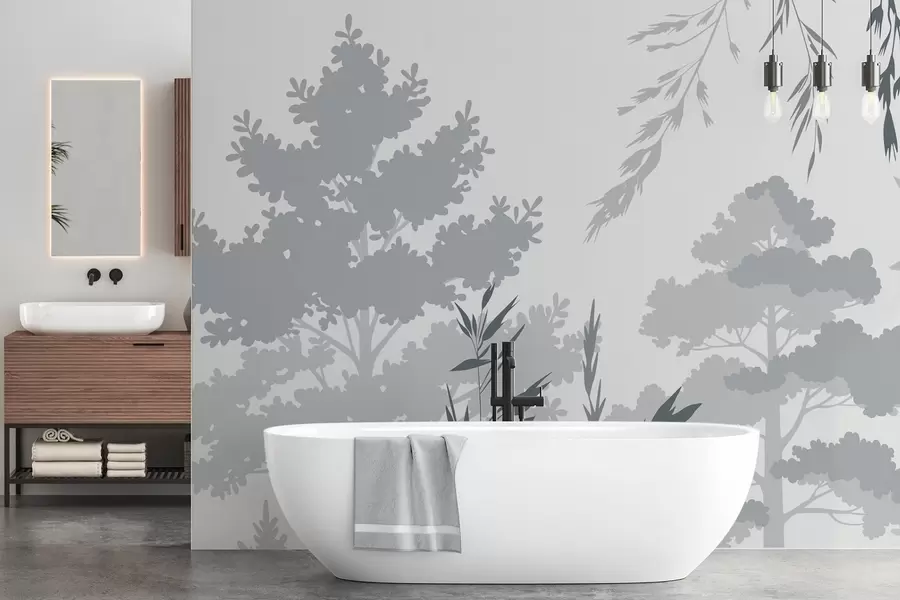 Fototapetes Koki un zāle w05551v2