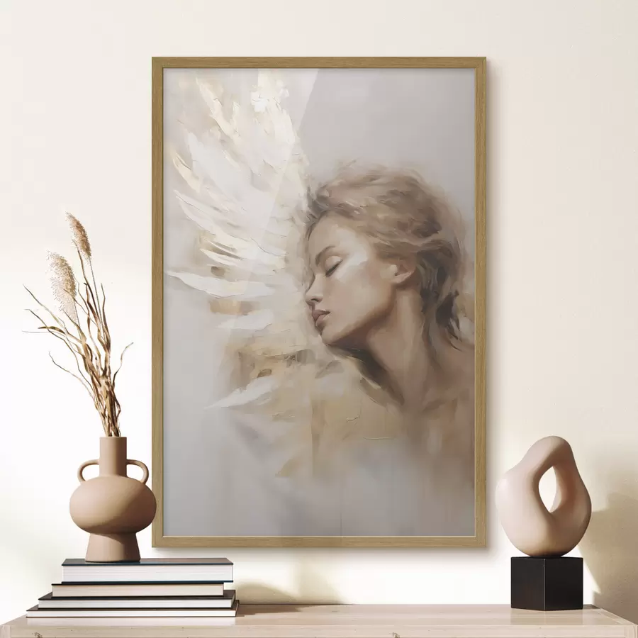 Fototapetes Līdzās eņģelim f48979