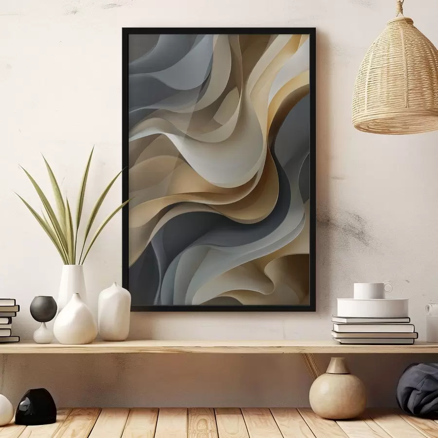 Fototapetes Abstraktie viļņi f49033