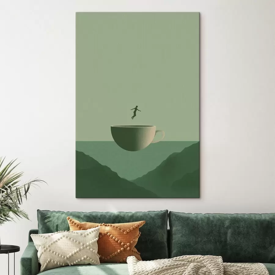 Glezna Kauss virs kalniem s49028