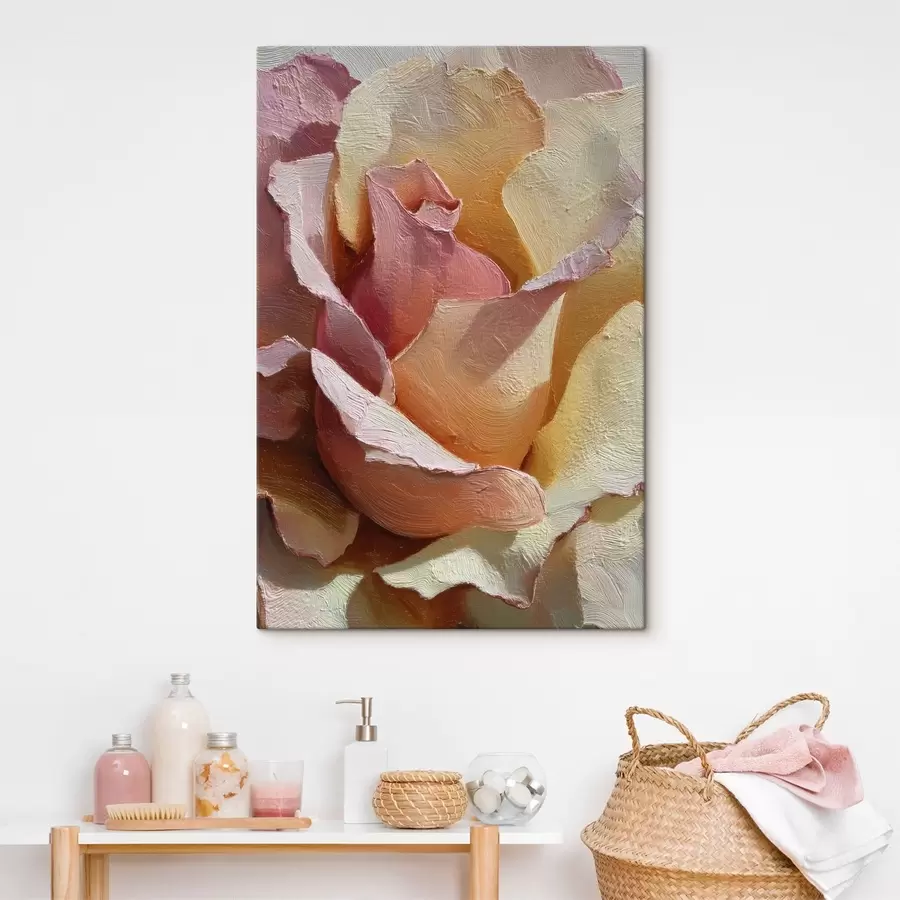 Glezna Krāsota ziedu tekstūra s49032