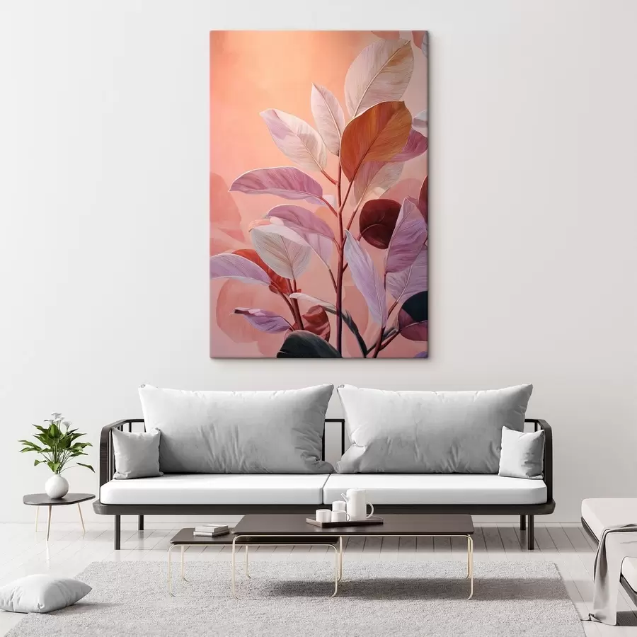 Glezna Dekoratīvie lapas s49038