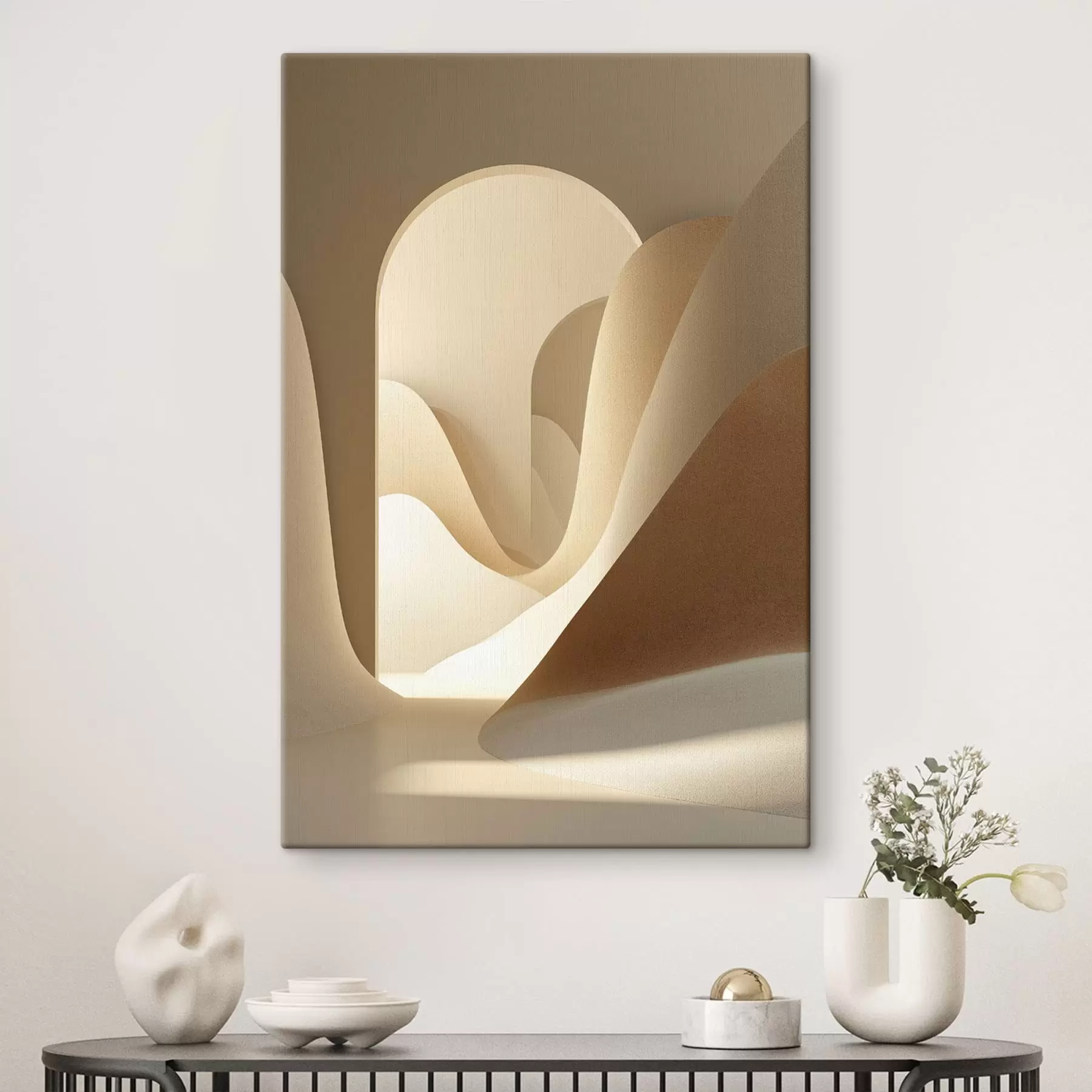 Glezna Abstrakta arhitektūras ainava s49043