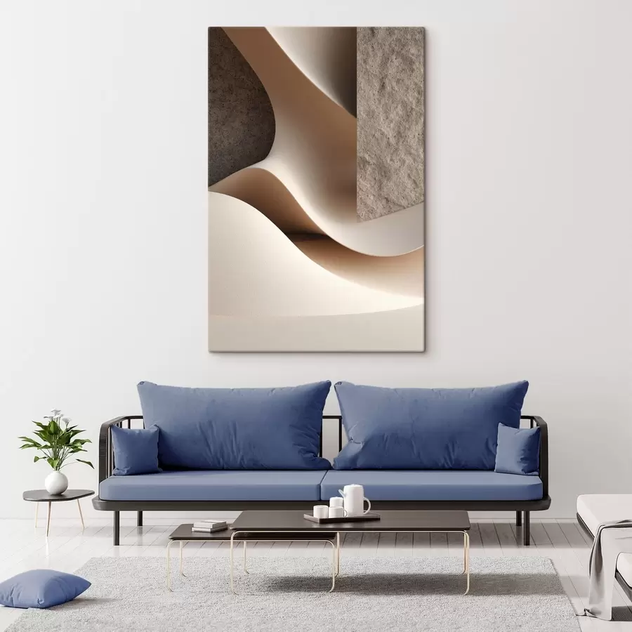 Glezna Teksturēta smilšu plūsma s49044