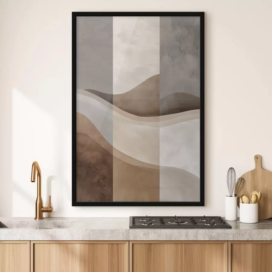 Fototapetes Mīksto zemes viļņi f49042