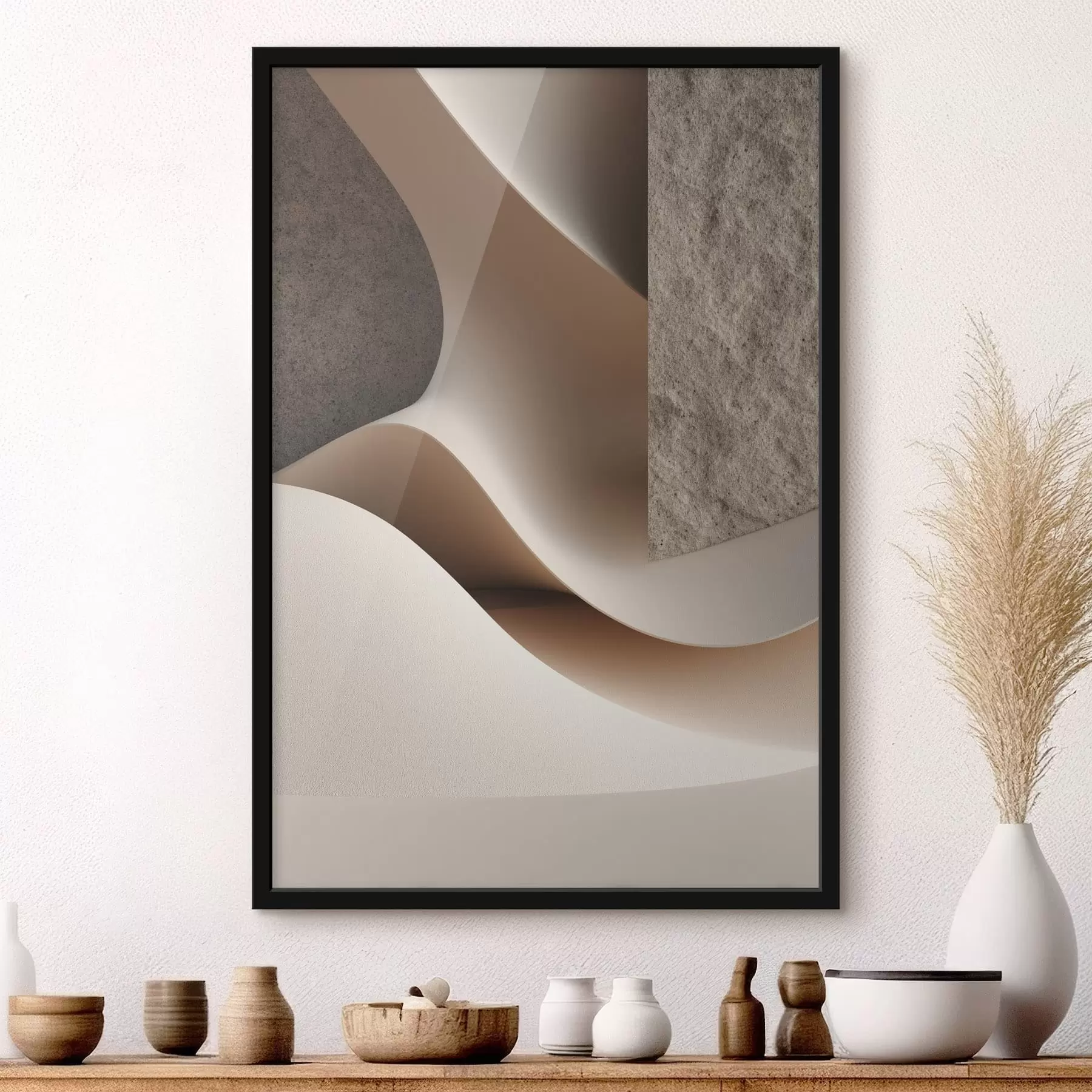 Fototapetes Teksturēta smilšu plūsma f49044