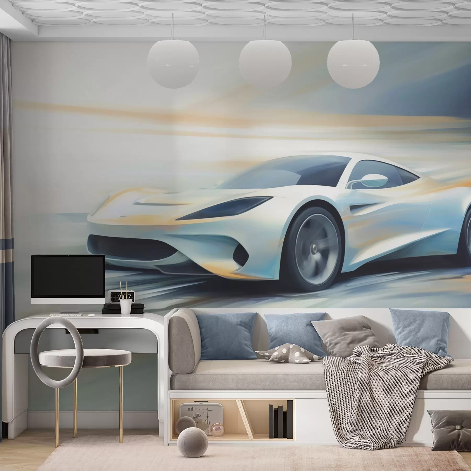 Fototapetes Abstrakta automašīna w05636