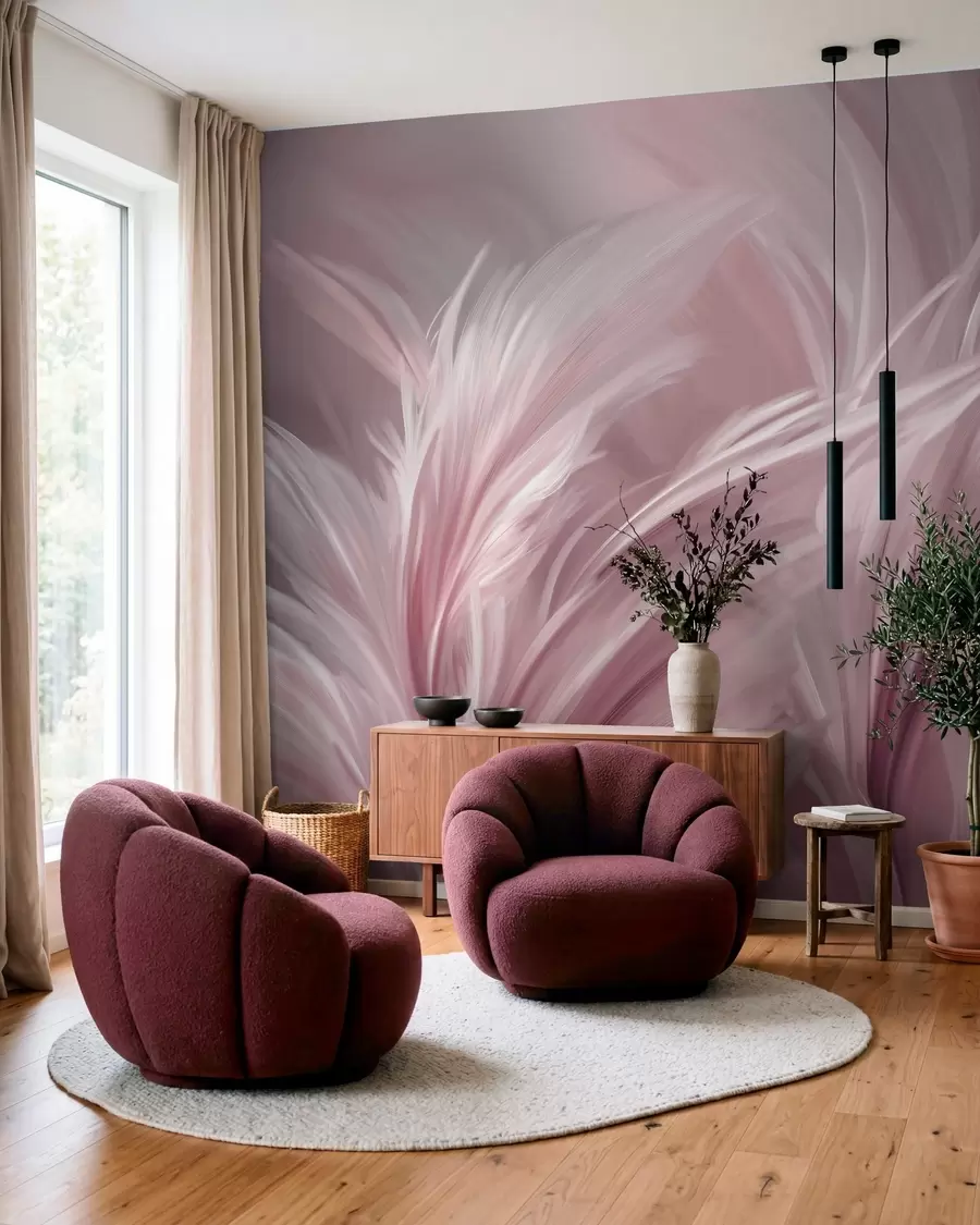 Fototapetes Elegantas spalvas rozā toņos w05658v1