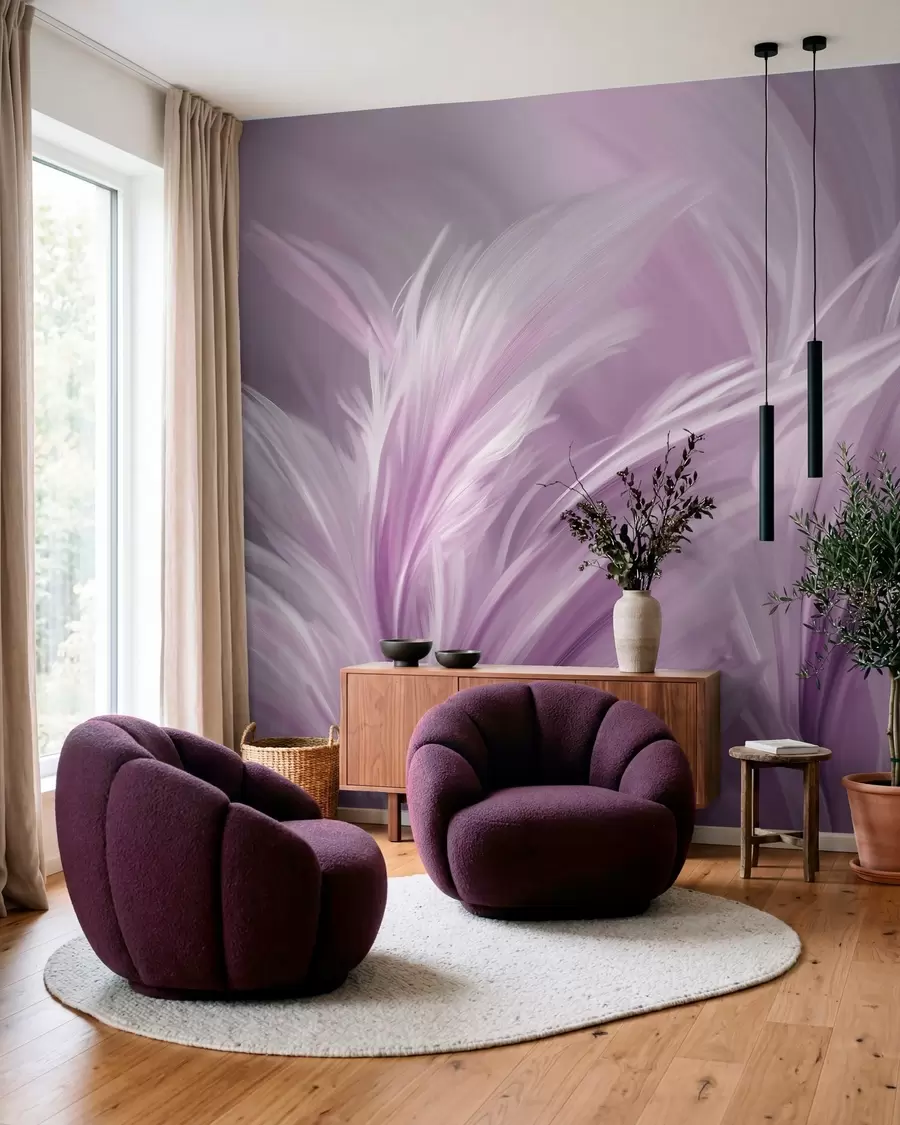 Fototapetes Elegantas spalvas violetos toņos w05658v2