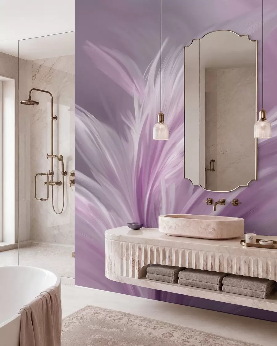 Fototapetes Elegantas spalvas violetos toņos w05658v2