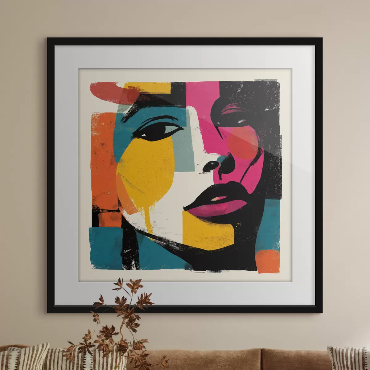 Plakāts Abstrakta seja f49543