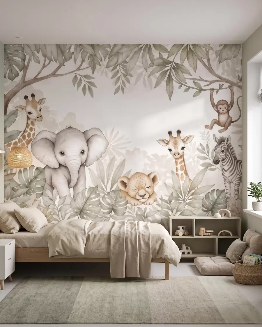 Fototapetes Safari zem zariem w09885