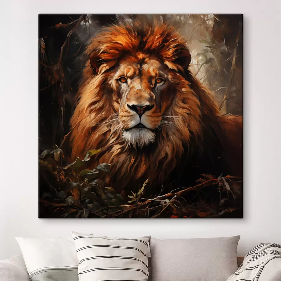 Glezna Lion s49665