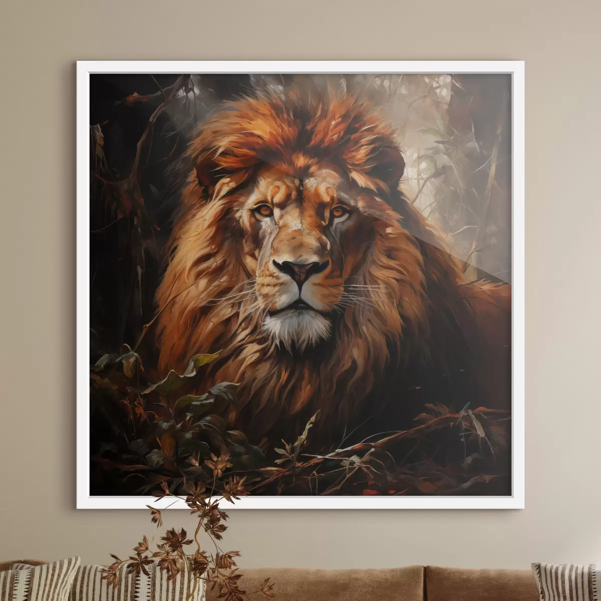 Plakāts Lion f49665