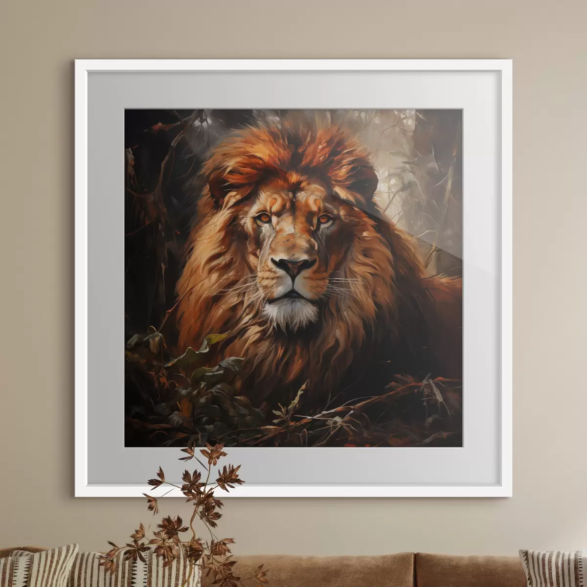 Plakāts Lion f49665