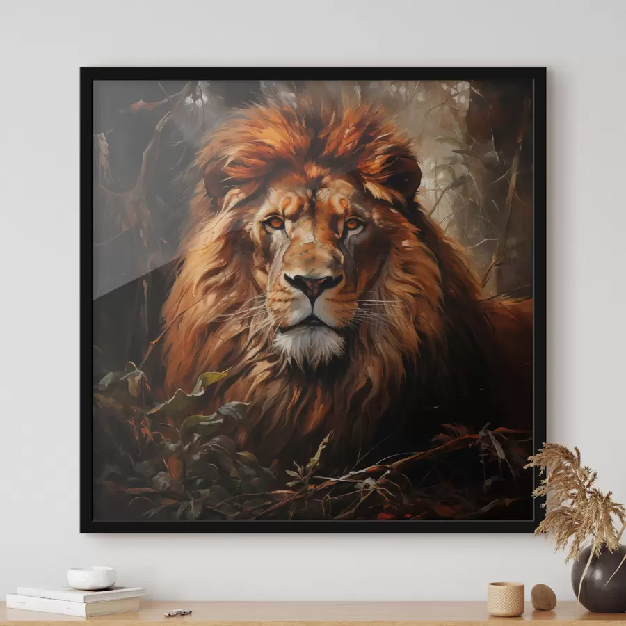 Fototapetes Lion f49665