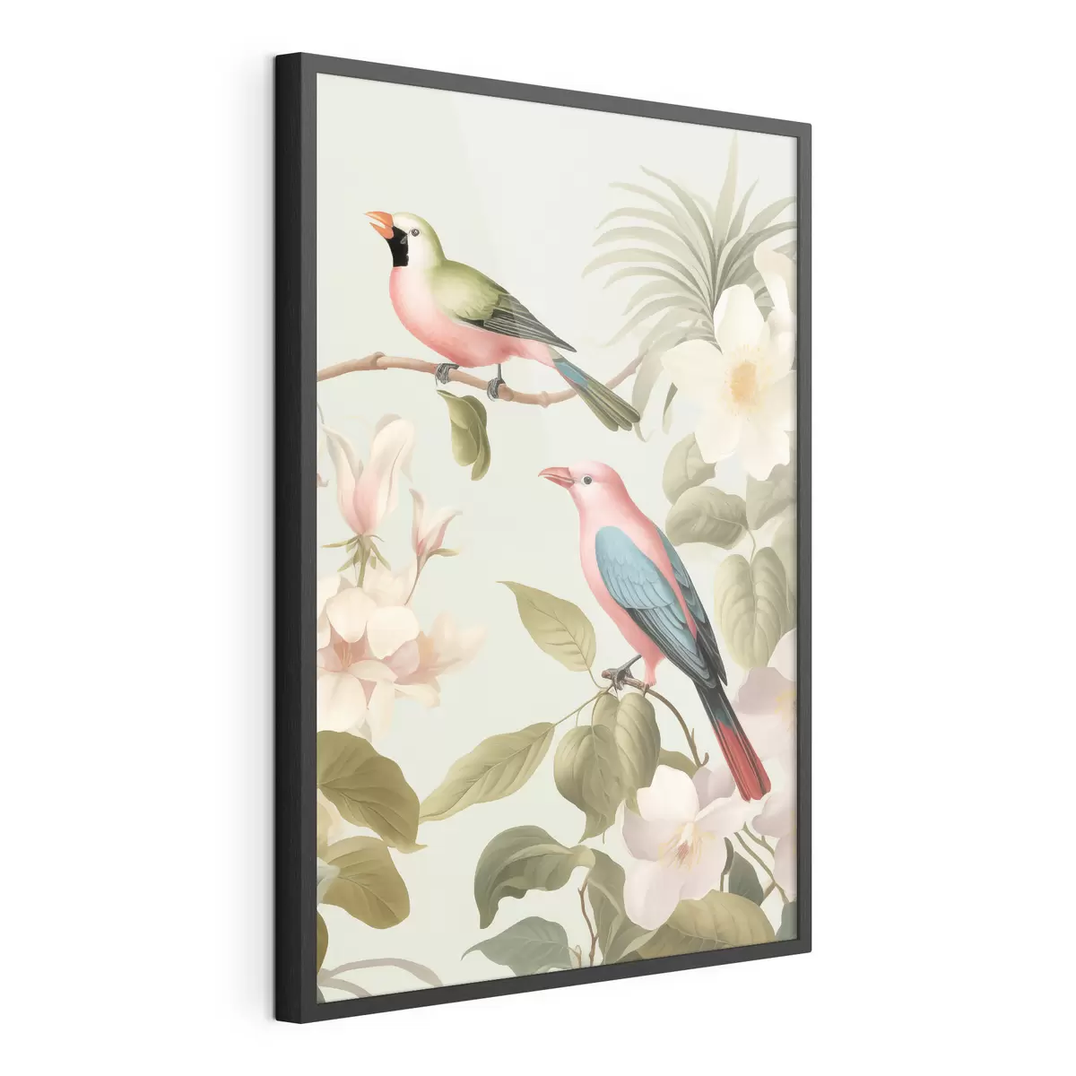 Plakāts Kolibri ziedošā dārzā f49733