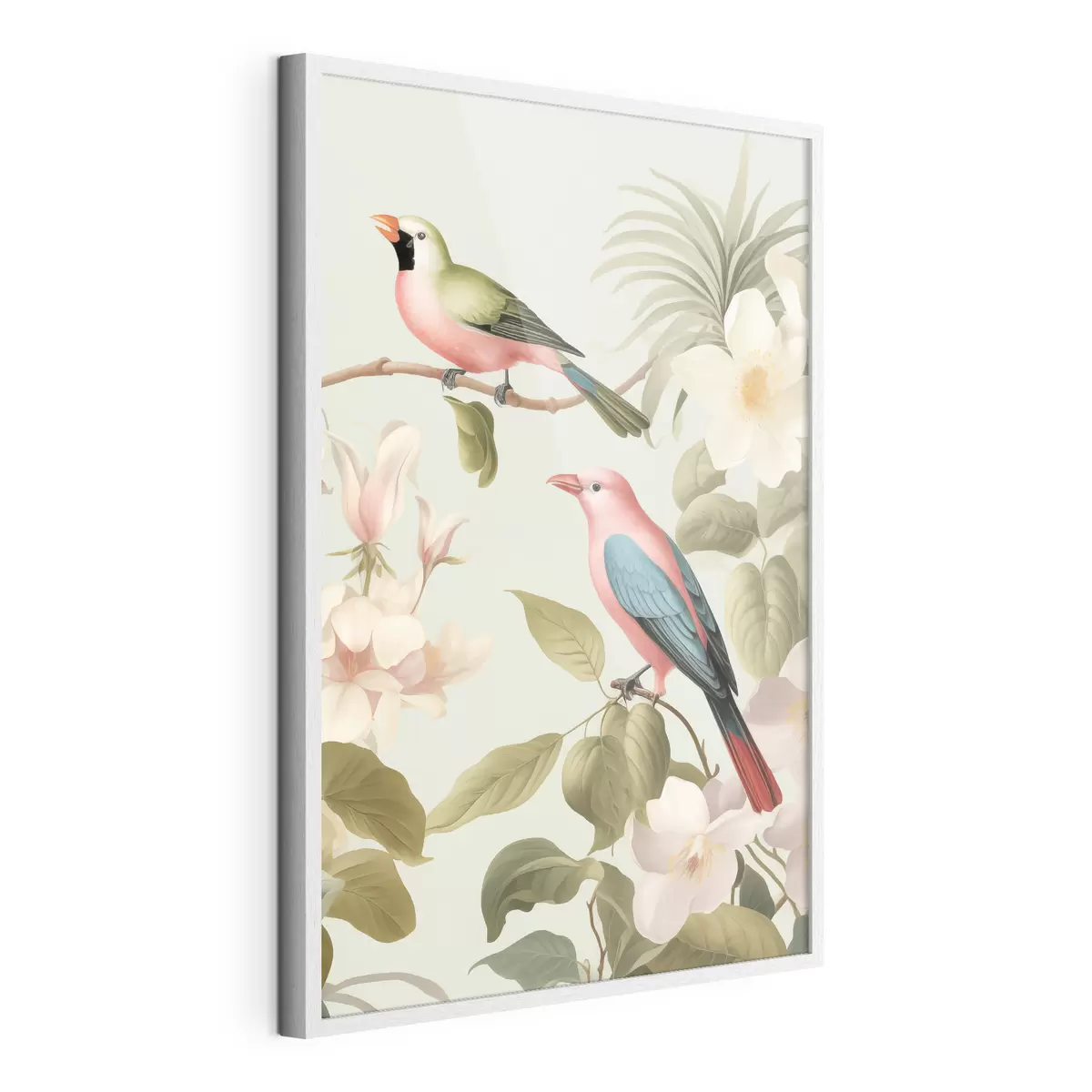 Plakāts Kolibri ziedošā dārzā f49733