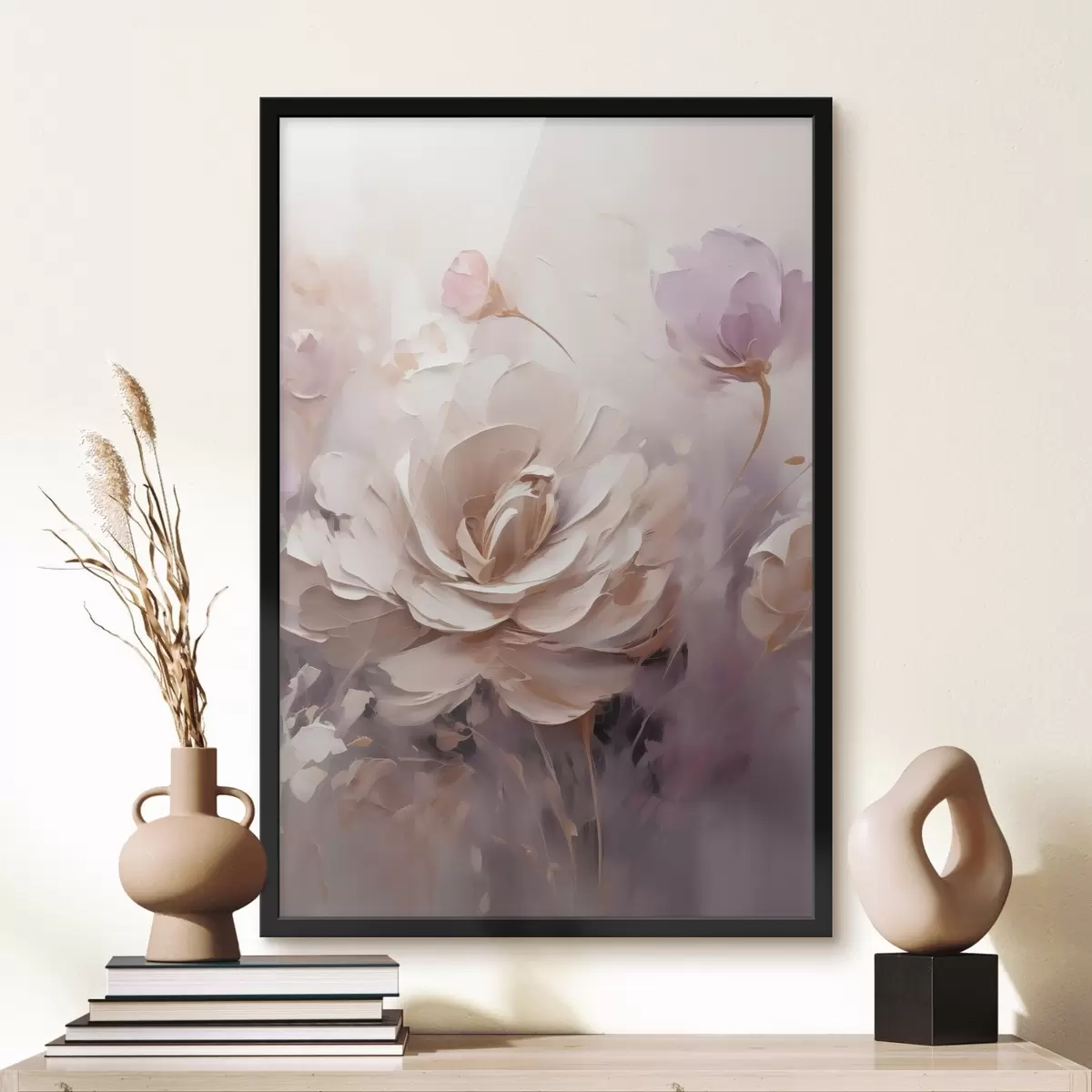 Plakāts Krēmveida roze f49735