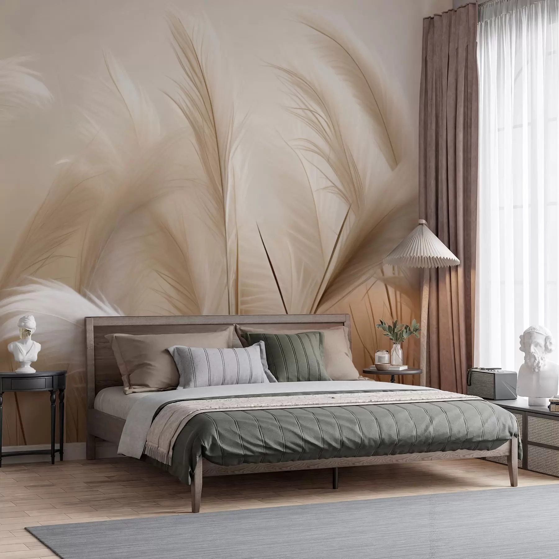 Fototapetes Pampas zāle w05716