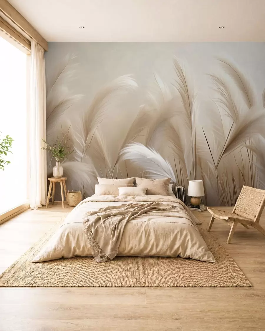 Fototapetes Pampas zāle w05716