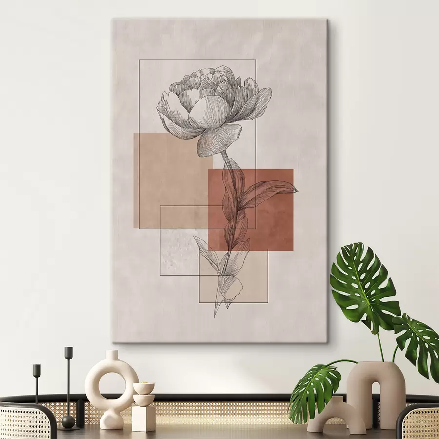 Glezna Mūsdienu peonija s49842