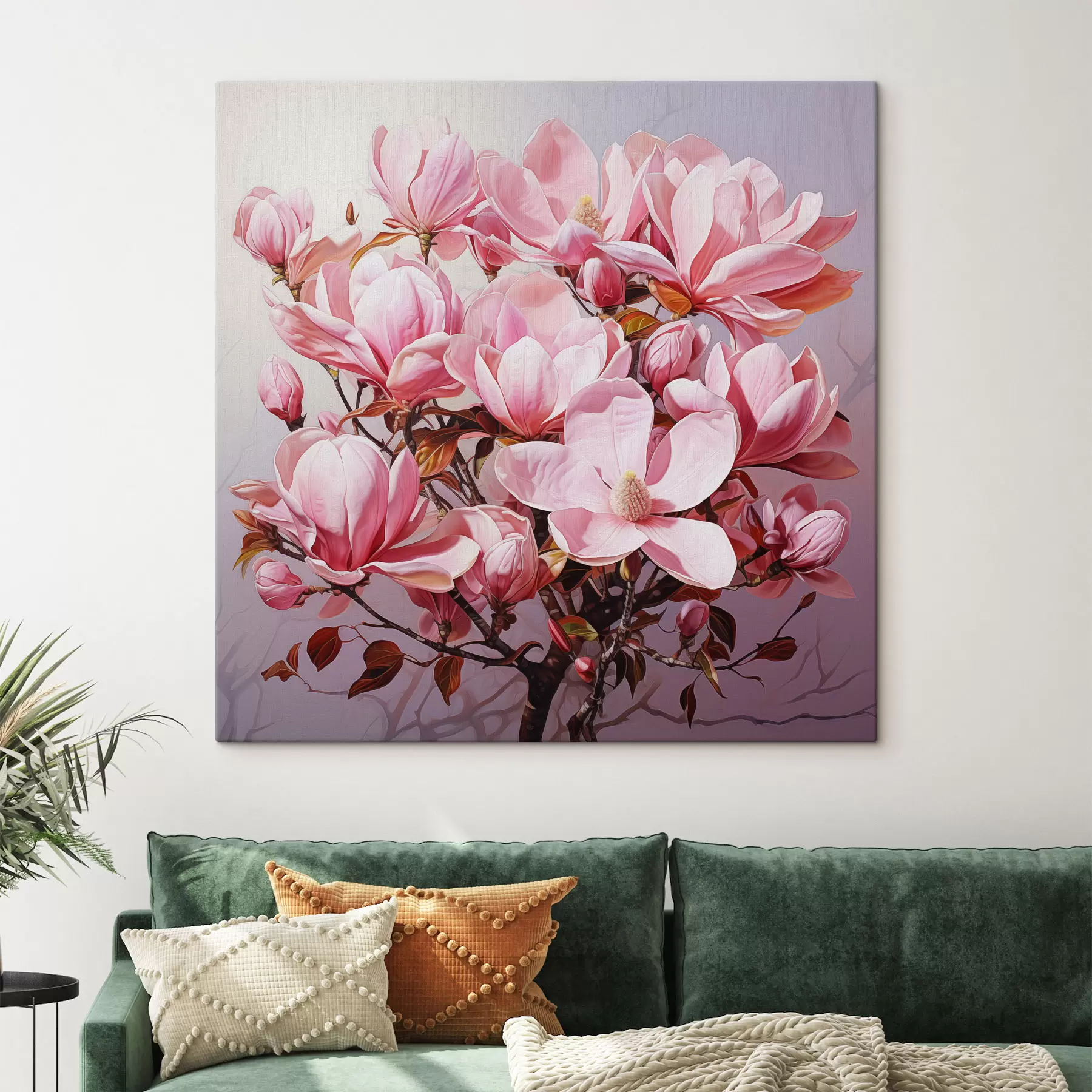 Glezna Magnolijas ziedēšana s49849