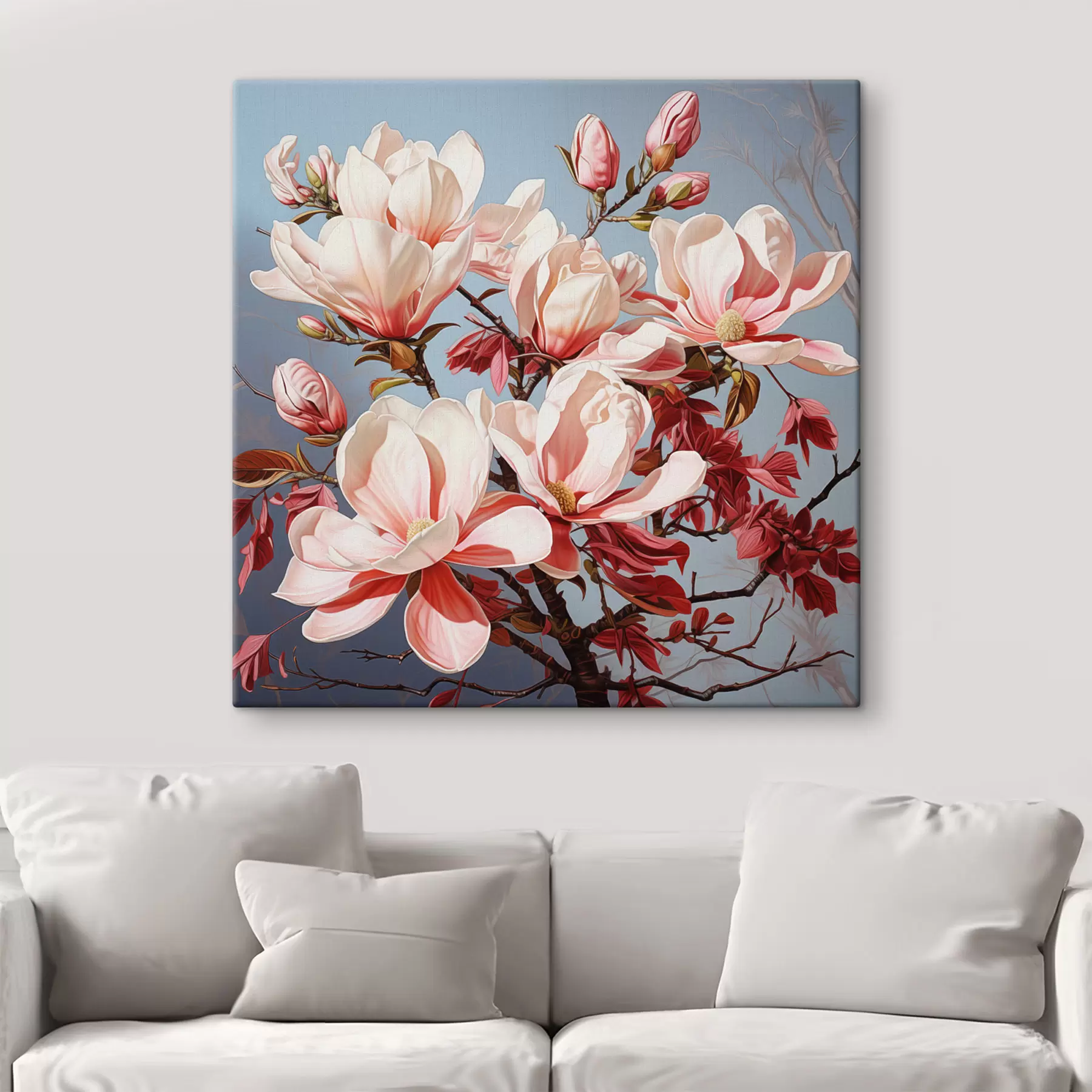 Glezna Magnolijas rītausmā s49850