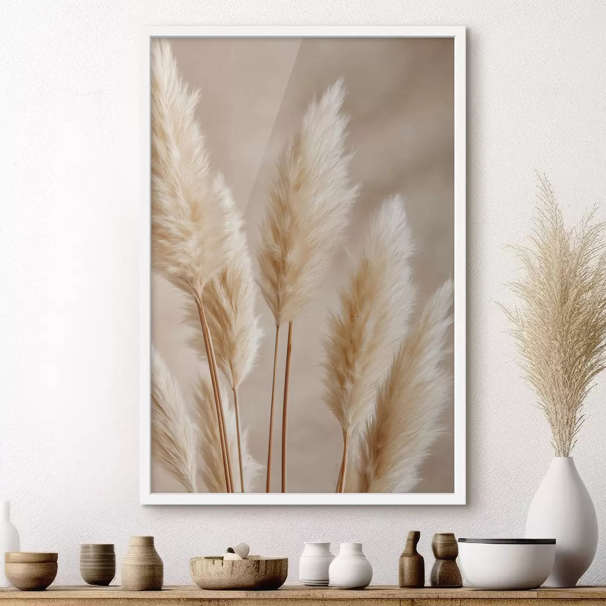 Plakāts Kukurūzas vālītes un pampas zāle f49920