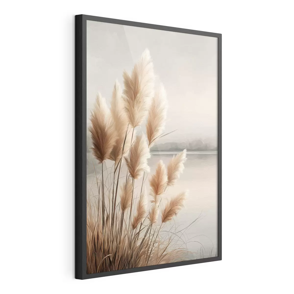 Plakāts Pampas zāle pie upes f49925